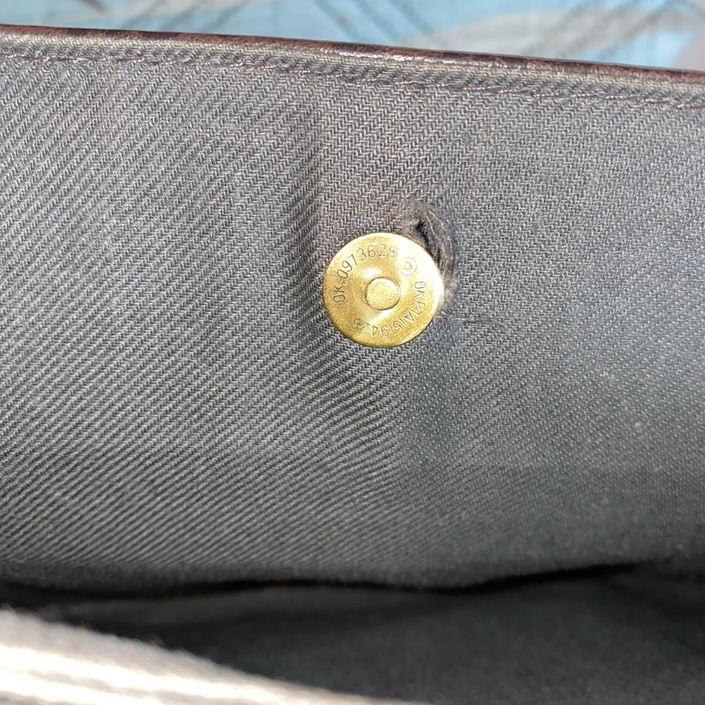 Relic Brown pebble Leather Crossbody Bag - Picture 5 of 6